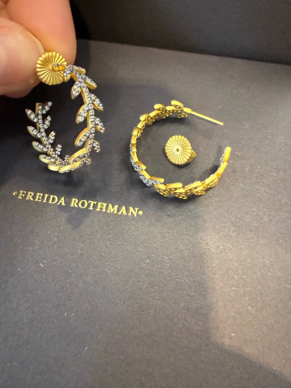 *NEW*Freida Rothman* Signature Hoops - Picture 2 of 4